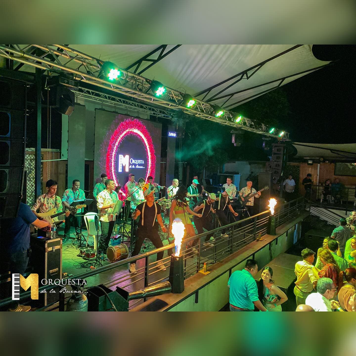 Efectos en tarima